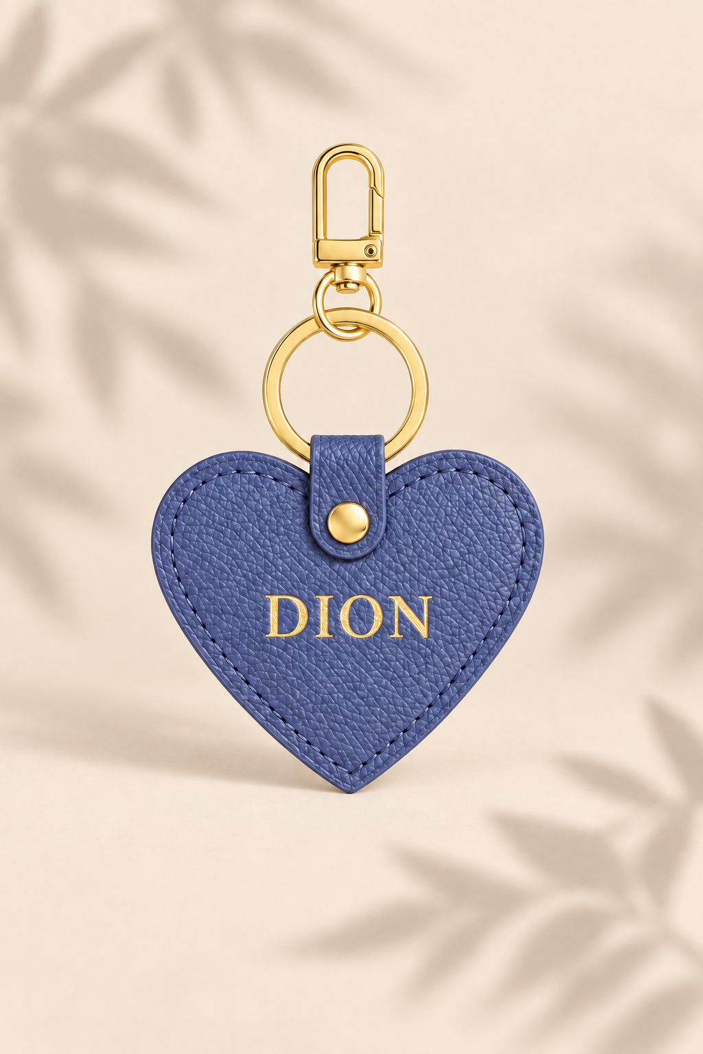 Blue Heart Keychains